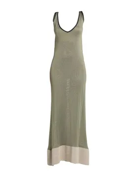 Vestido largo Mujer Verde salvia 32,38 Mujer - Jacquemus - FashionsVida