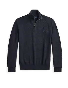 POLO Troyer Pullover dunkelblau L herren - Ralph Lauren - FashionsVida