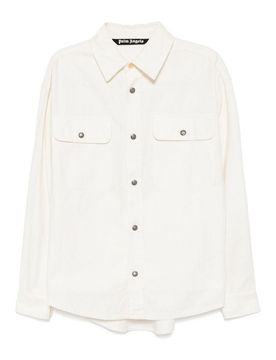 Giacca da camicia di cotone