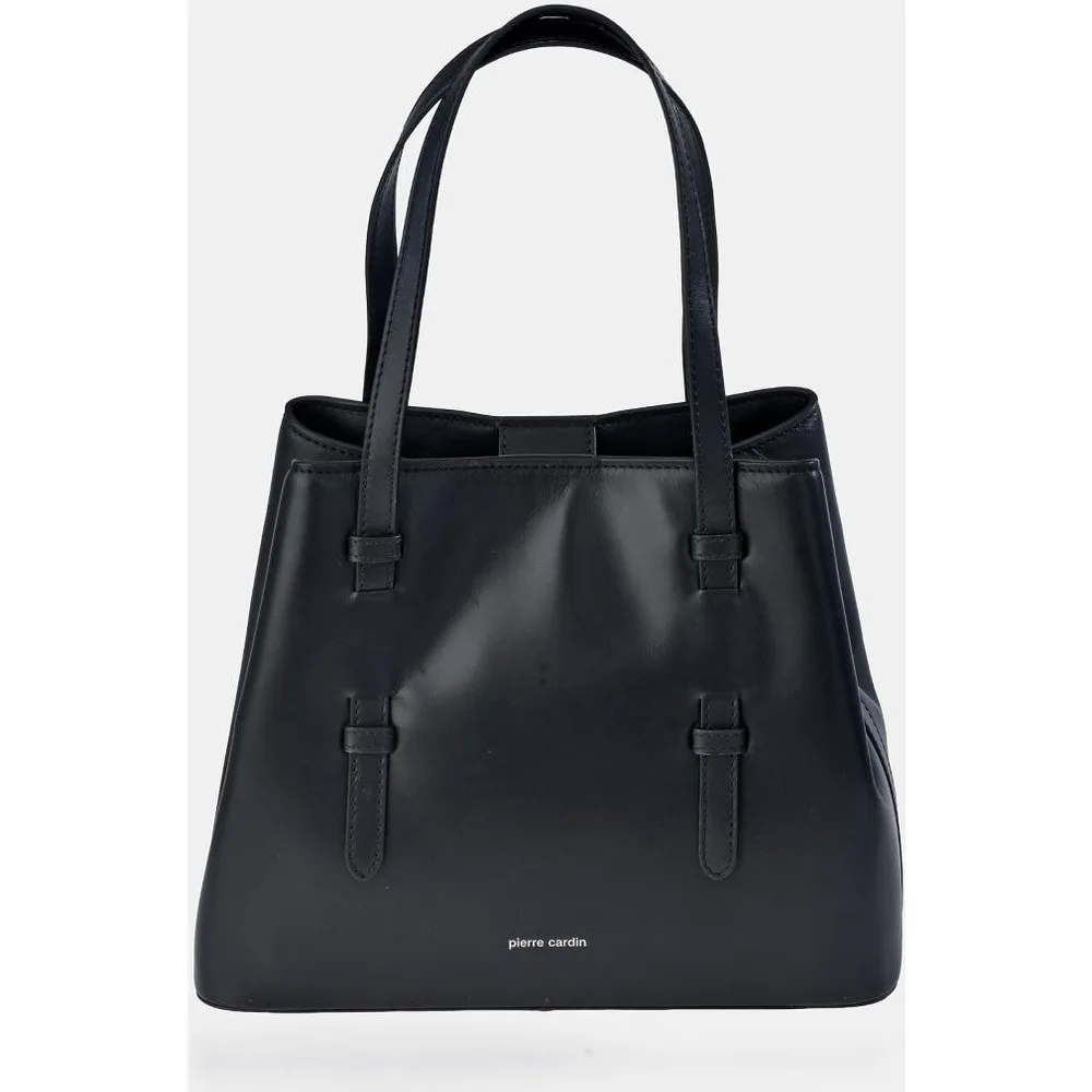 Bolso Shopping en suave piel - Pierre Cardin - FashionsVida