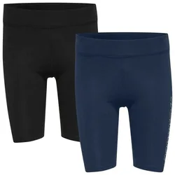Leggings Courts Maja 2 Unités Black / Insigina Blue S