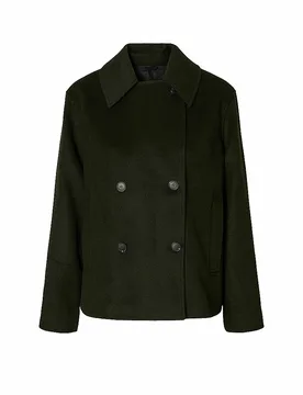 Veste en laine SLFALMA olive 38 - Selected Femme - FashionsVida