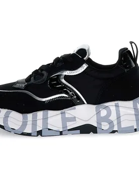 Baskets Club105 Black / Silver EU 38 - Voile Blanche - FashionsVida
