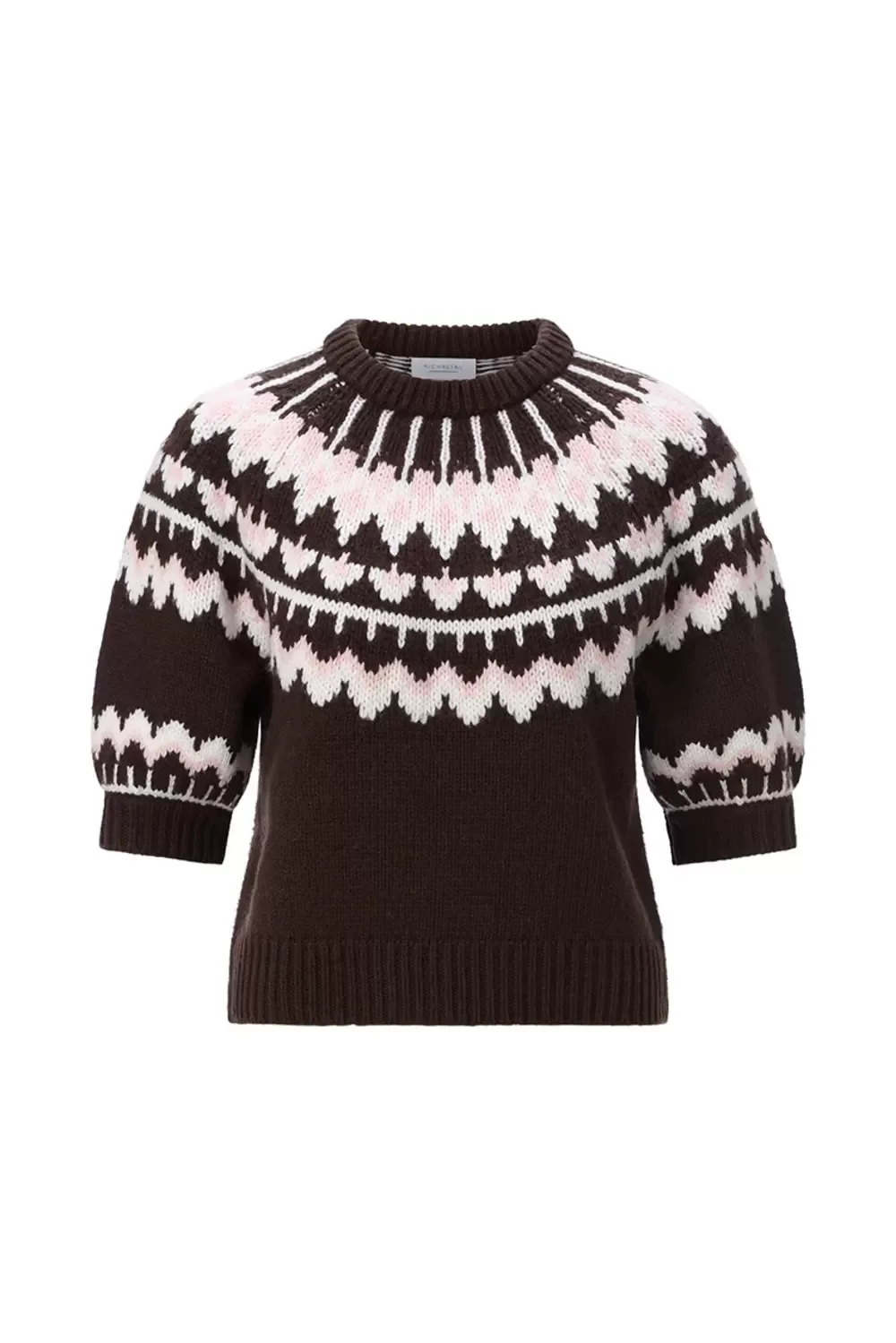 SH SLVS Jacquard Sweater female - L - FashionsVida