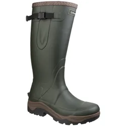 Unisex Compass Rubber Green Wellington Boots - Size Uk 5