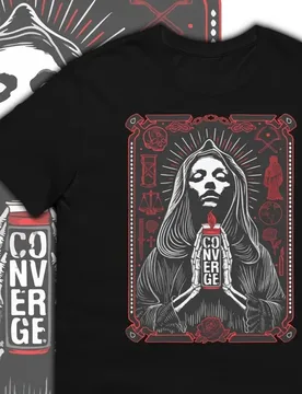 Converge Band Premium T-Shirt | Metalcore T-shirt | Metalcore Clothing - Aliexpress - FashionsVida