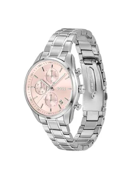 Orologio Da Donna Grand Tour 38 Mm Silver / Pearl Pink / Mineral One Size - BOSS - FashionsVida