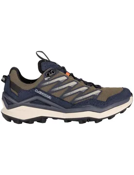 Chaussures de randonnée journée - Maddox Pro Lo Navy/Olive - Taille 42,5 - Lowa - FashionsVida