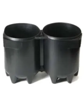 Stivale Per Bombola Per Doppio Cilindro 2x5l E 2x7l Nero