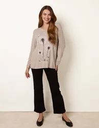 Dandelion Knit Top - ONE / BEIGE - female
