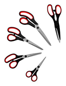 Titan-Scheren-Set, 5-teilig mehrfarbig