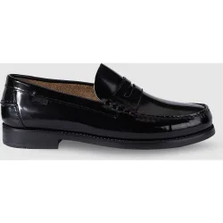 Mocasines de hombre de piel en color