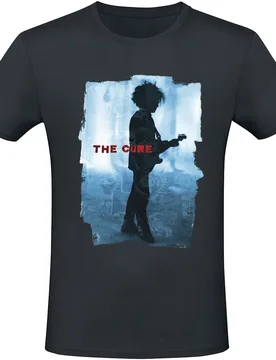 T-Shirt - Silhouette - S bis 3XL - für Männer - Größe 3XL - schwarz - Lizenziertes Merchandise! - Männer - male - The Cure - FashionsVida