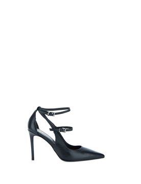 Décolleté in pelle NERO 38.5