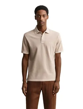 Polo à Manches Courtes 2014057 Oat Beige M