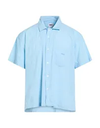 Hemd Herren Himmelblau L,M Herren