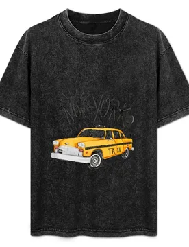 Yellow Cab T-Shirt man t shirts cotton for graphic vintage for graphic tees funny T-Shirt - Aliexpress - FashionsVida