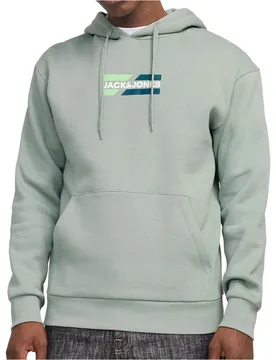 Corp graphic sudadera hombre Verde (M) - J&J - FashionsVida