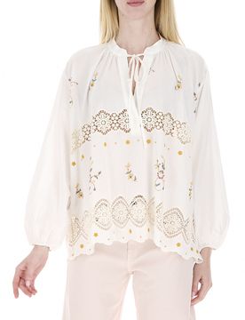 Dixie Blusa con inserti PANNA S