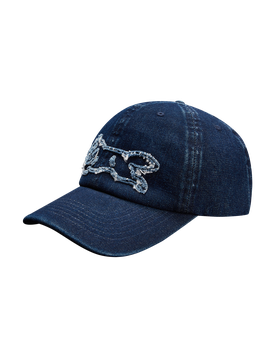 Distressed Running Dog Dad Cap