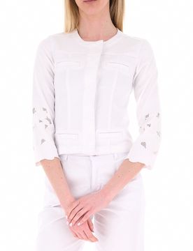 Giacca in jeans LIU JEANS PANNA 44