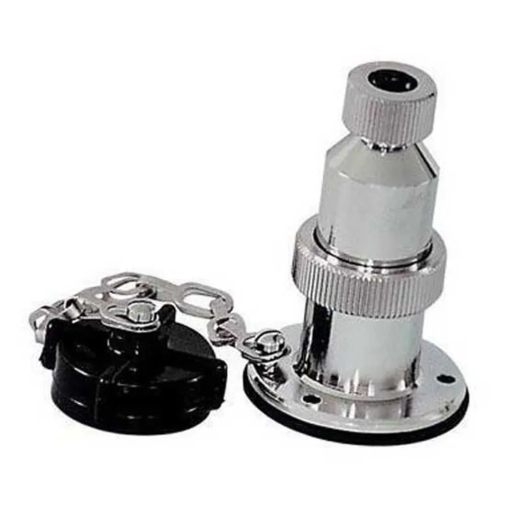 Poles Waterproof Plug 3a 12v Silver / Black One Size unisex - Euromarine - FashionsVida