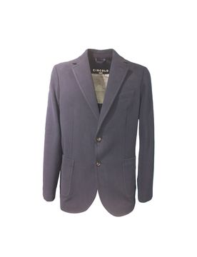 Giacca Felpa Rever Blu Notte CN4006