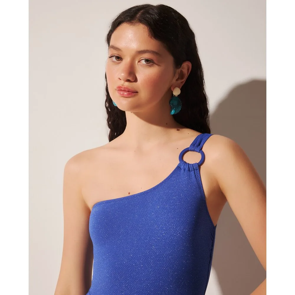 Bañador de mujer textura y lurex - Easy Wear - FashionsVida