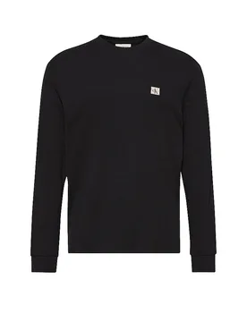 Camiseta de manga larga negro XS - Calvin Klein - FashionsVida