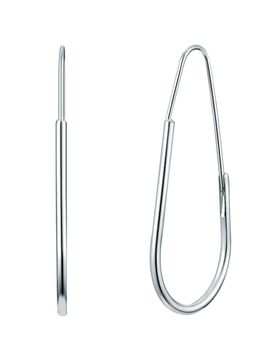 Yokoamii Pendientes plata