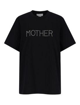 T-shirt logo in borchie