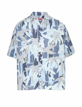 Kenzo Hemd dunkelblau M herren