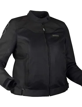 Giubbotto Moto Donna LADY ALIAS Queen Size Nero taglia 44 - Bering - FashionsVida