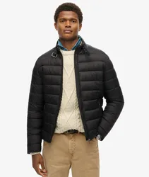 Superdry Herren Schwarz Steppjacke, Größe: L - Größe: L