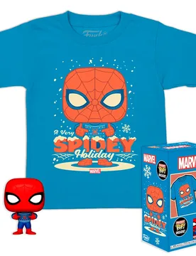 T-shirt Manches Courtes Spider-man Holiday Multicolor One Size unisex - PYRAMID - FashionsVida