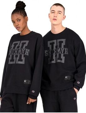 Kapuzensweaters X Stranger Things Felpa Unisex Hawkins Nero 217752 It Xs;It S;It M;It Xl Unisex