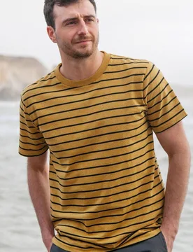 Men's Remill Stripe T-Shirt - Rapanui - FashionsVida