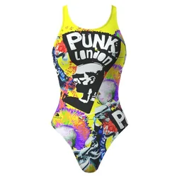 Punk London Pro Resist Swimsuit Multicolor 7-8 Years Girls