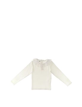 IDO Maglia con colletto BIANCO 4A