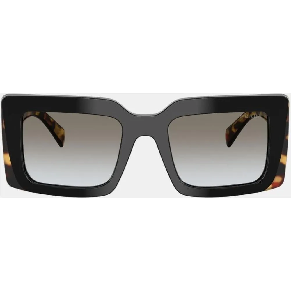 Gafas de sol PR D01S de mujer rectangular en acetato con lente degradada - Prada - FashionsVida