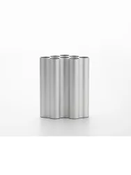 Vase Nuage M (Alu / Hellsilber) 24cm silber baby