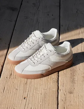 Sneakers grigie in pelle e mesh traspirante BT261049002 39 - PITTARELLO CAPSULE - FashionsVida