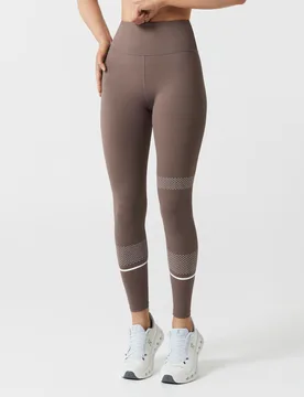 Activate High Waisted Leggings Brown female - Lilybod - FashionsVida