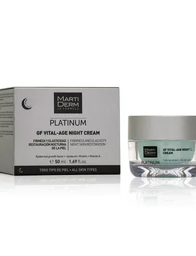 Platinum Gf Vital-Age Night Cream - MartiDerm - FashionsVida
