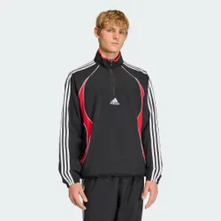 Felpa TEAMGEIST CON MEZZA ZIP M Black / Better Scarlet
