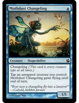 Mothdust Changeling (foil) - Condition: Mint / Near Mint Morningtide - Magic: The Gathering - FashionsVida