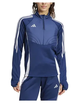 T-shirt à Manches Longues Tiro 24 Winterized Team Navy Blue 2 / White S - Adidas - FashionsVida