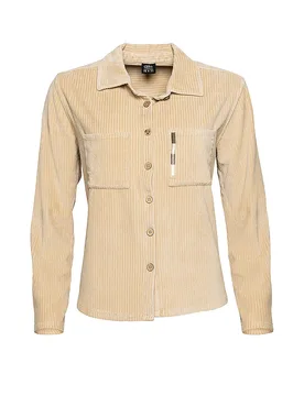 Blouse d'escalade en velours côtelé Vosges beige 36 - Chillaz - FashionsVida