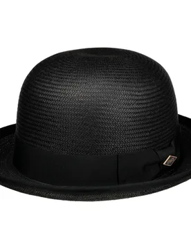 Toyo Bowler Hat by - black - Size: M (57-58 cm) - JJ Hats - FashionsVida