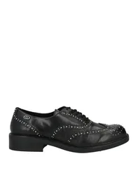 Schnürschuh Damen Schwarz 35 Damen